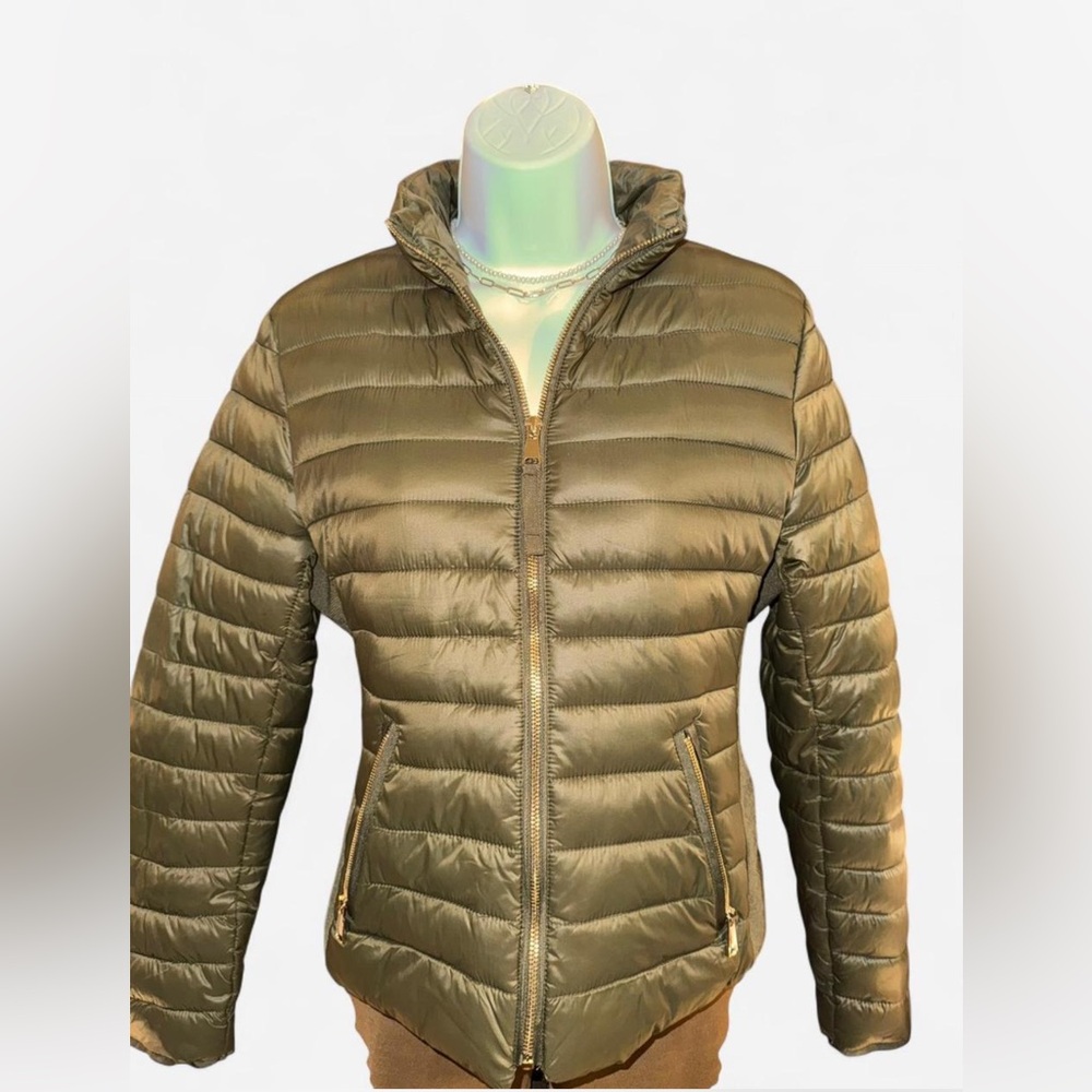 Olive Quilted Women's Jacket